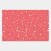 かわいいマナティークリスマス ラッピングペーパーシート (正面3)