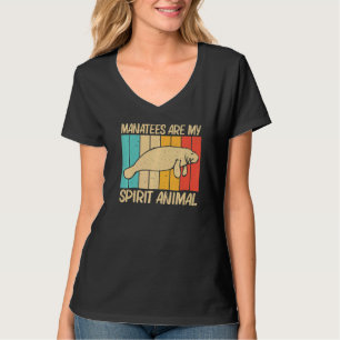 かわいいマナ男性へーウィメンズシーカウドゥゴンマナティー Tシャツ