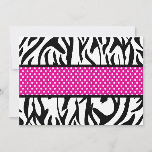 かわいいマニキュアのスパの誕生日のパーティの招待状 招待状 (裏面)