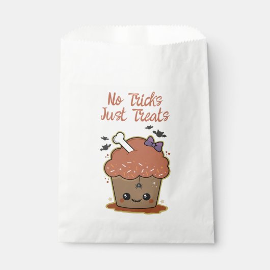 かわいいマフィンハロウィーン フェイバーバッグ (正面)