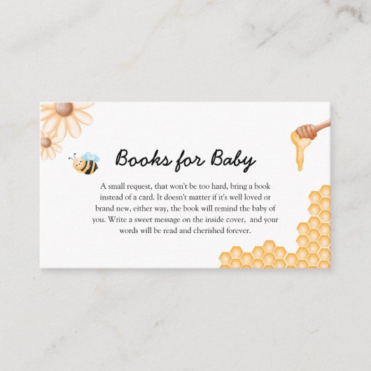 かわいいママとビーの夏の本ベビー エンクロージャーカード (正面)