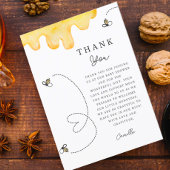 かわいいママとビーの赤ちゃんシャワーありがとう サンキューカード