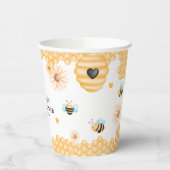 かわいいママとビー夏の赤ちゃんシャワー 紙コップ (左)