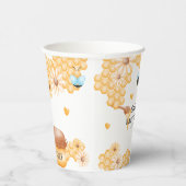 かわいいママとビー夏の赤ちゃんシャワー 紙コップ (右)