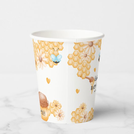 かわいいママとビー夏の赤ちゃんシャワー 紙コップ (右)