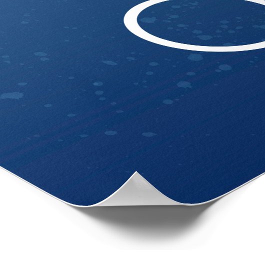 かわいいママとベビークジラ、愛は海よりも深い ポスター (角)