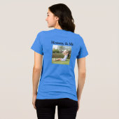 かわいいママのカスタマイズ可能なTシャツ トライブレンドTシャツ (裏面全面)