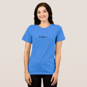 かわいいママのカスタマイズ可能なTシャツ トライブレンドTシャツ (正面全面)