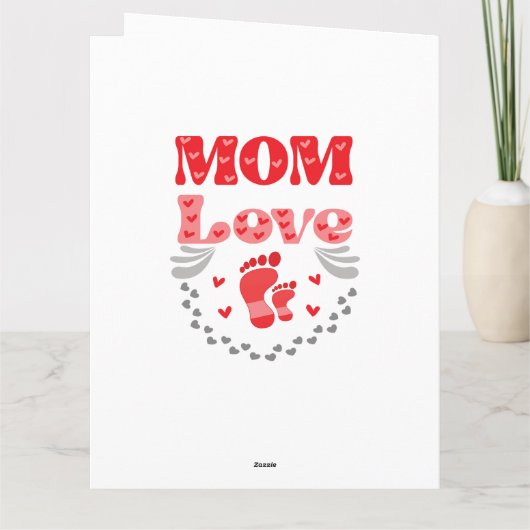 かわいいママの愛 カード (裏面)