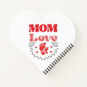 かわいいママの愛 ノートブック (裏面)