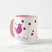 かわいいママの鳥 マグカップ (正面左)