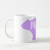 かわいいママはデザインママの日のプレゼント コーヒーマグカップ (左)