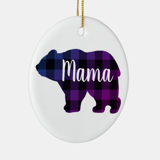 かわいいママはデザインママの日のプレゼント セラミックオーナメント (右)