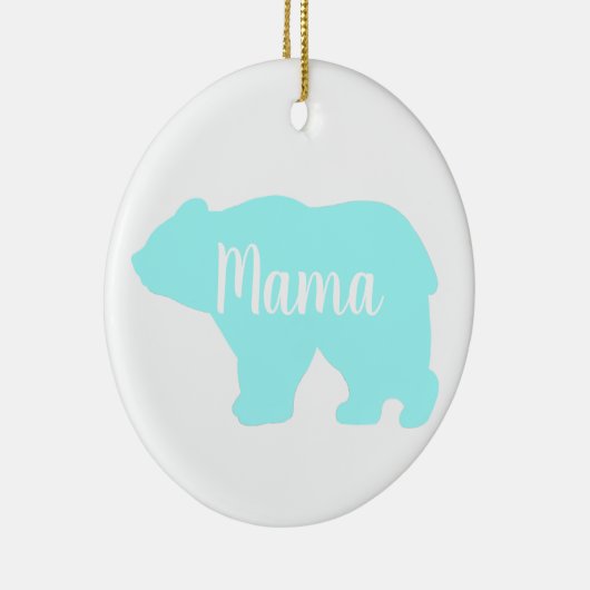 かわいいママはデザインママの日のプレゼント セラミックオーナメント (右)