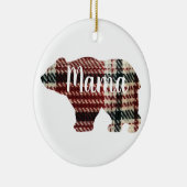 かわいいママはデザインママの日のプレゼント セラミックオーナメント (右)