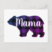 かわいいママはデザインママの日のプレゼント ポストカード (正面)