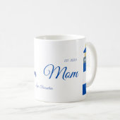 かわいいママハートハミングバードセージ緑のコーヒーマグ コーヒーマグカップ (正面右)