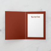 かわいいママベビーカスタマイズ可能クマ カード (内部)