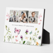 かわいいママ写真飾りプラーク フォトプラーク (側面)