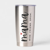 かわいいママ母の友人Bruh母の日の贈り物 保温保冷タンブラー (左面)