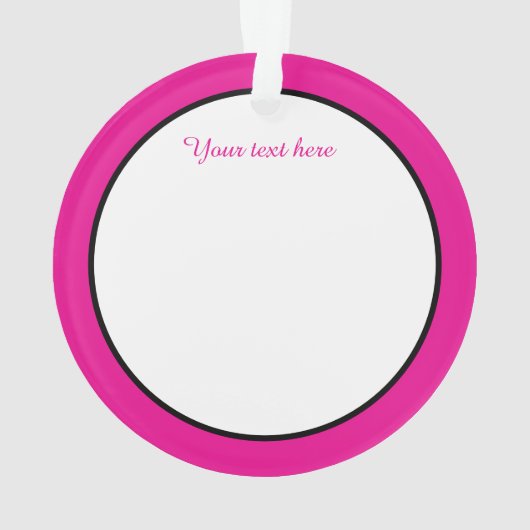 かわいいママ気持ち追加文字クリスマスオーナメント オーナメント (裏面)