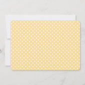 かわいいママ熊男女兼用赤ちゃんシャワー 招待状 (裏面)