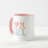 かわいいママ燃料コーヒーマグ飲み物用品 マグカップ (正面左)