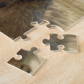 かわいいママ食べ物リスのナッツ ジグソーパズル (側面)