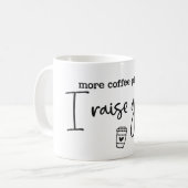 かわいいママ コーヒー好き ギフト コーヒーマグカップ (正面左)