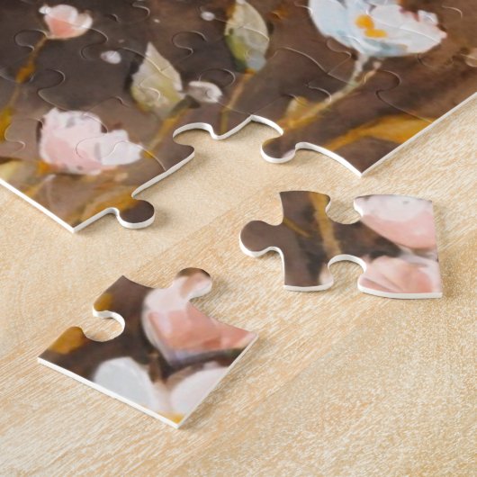 かわいいママ&ベビークマ追加文字 ジグソーパズル (側面)