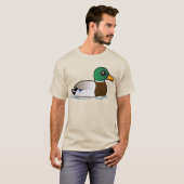 かわいいマラード Tシャツ (正面フル)