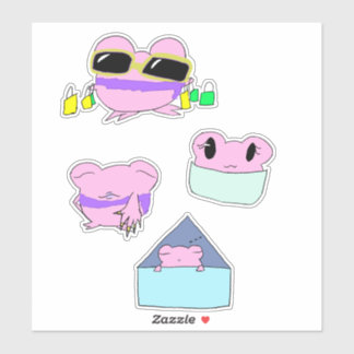 かわいいマリー ステッカー シール
