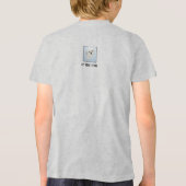 かわいいマルシーズーの愛 トライブレンドＴシャツ (裏面)