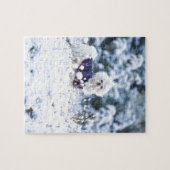 かわいいマルタ犬 ジグソーパズル (横)