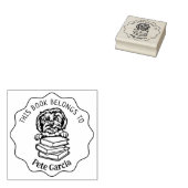 かわいいマルチーズドッグブック ラバースタンプ (押印)