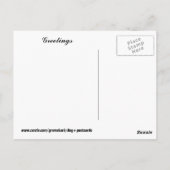 かわいいマルチーズ犬はがき ポストカード (裏面)