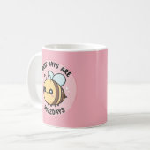 かわいいマルハチBeeコーヒーマグ コーヒーマグカップ (正面左)