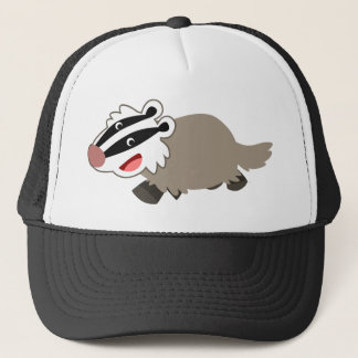 かわいいマンガのアナグマ帽 キャップ