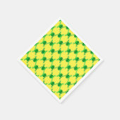 かわいいマンガのカエル スタンダードカクテルナプキン (角)