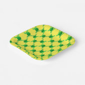 かわいいマンガのカエル ペーパープレート (傾斜あり)