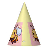 かわいいマンガのクイーンビー パーティーハット (左)