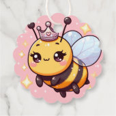 かわいいマンガのクイーンビー フェイバータグ (裏面)