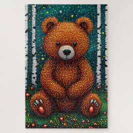 かわいいマンガのクマ ジグソーパズル