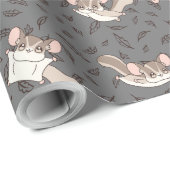 かわいいマンガのシュガー・グライダー ラッピングペーパー (ロールコーナー)