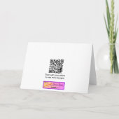 かわいいマンガのダッシュント犬の卒業 カード (裏面)