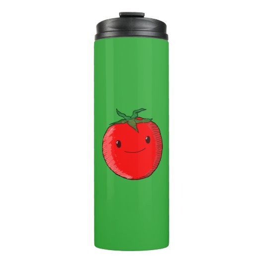 かわいいマンガのトマト タンブラー (正面)