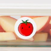 かわいいマンガのトマト ラベル (貼付)