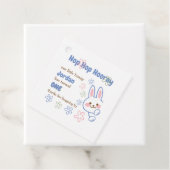 かわいいマンガのバニーが1人の男の子を1歳の誕生日に フェイバータグ (インサイチュ)