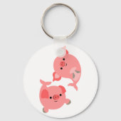 かわいいマンガのマーピグキーチェーン キーホルダー (正面)