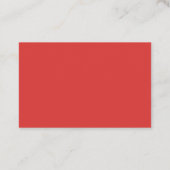 かわいいマンガのメイドハウスクリーニングサービス 名刺 (裏面)